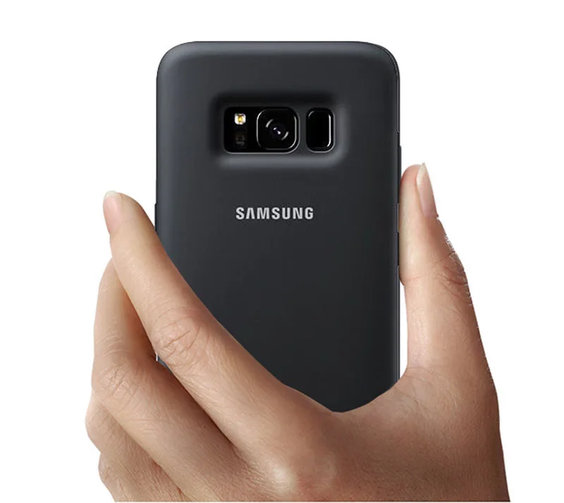 Официальный силиконовый чехол для Samsung Galaxy S8+ S8 плюс G9550 G9508 G950U SM-G9 SM-G955 S8 корпус телефона Модный мягкий чехол для задней крышки