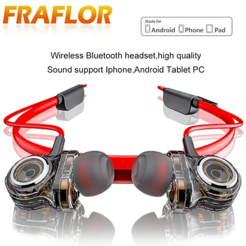 

Six Unit Three Moving Circle Frequency Sports Waterproof Music In-ear HIFI Subwoofer Bluetooth Gaming Headset TWS For Phone