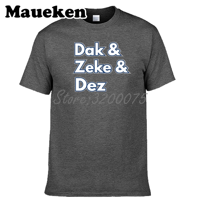 Мужская футболка с длинным рукавом Dallas Dak Prescott Zeke Dez 4 Ezekiel Elliott 21 Bryant 88 W1203033|t shirt