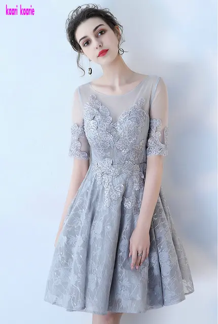 Elegant Silver Dresses