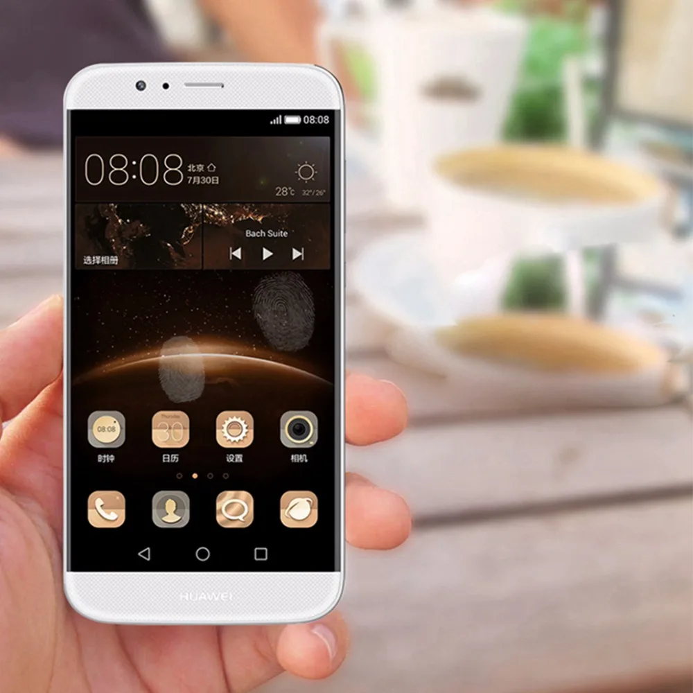 3D закаленное стекло с изогнутыми краями для Huawei Ascend G8 G7 Plus 5 &quotПолное покрытие