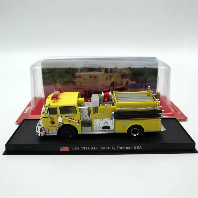 

Amercom 1:64 1977 ALF Century Pumper USA Fire Engine Diecast Models Toys Car Limited Edition Collection