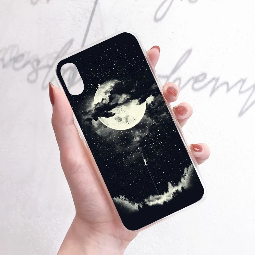 Чехол CASEIER Ramadan для iPhone X 7 8 6 6S Plus чехол с рисунком Луны XR XS MAX 5 5C 5S SE 4S