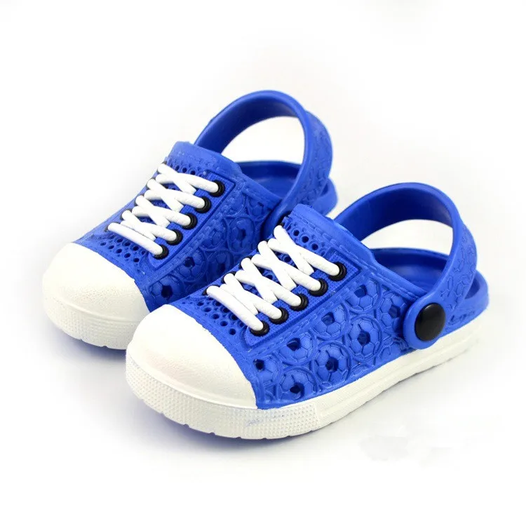 2017 Novo Bebê Meninos Verão Meninas Sandálias Tamancos Macios Respirável Sapatos Crianças Chinelos 4 Cores 8 Cheap children sandals slippers