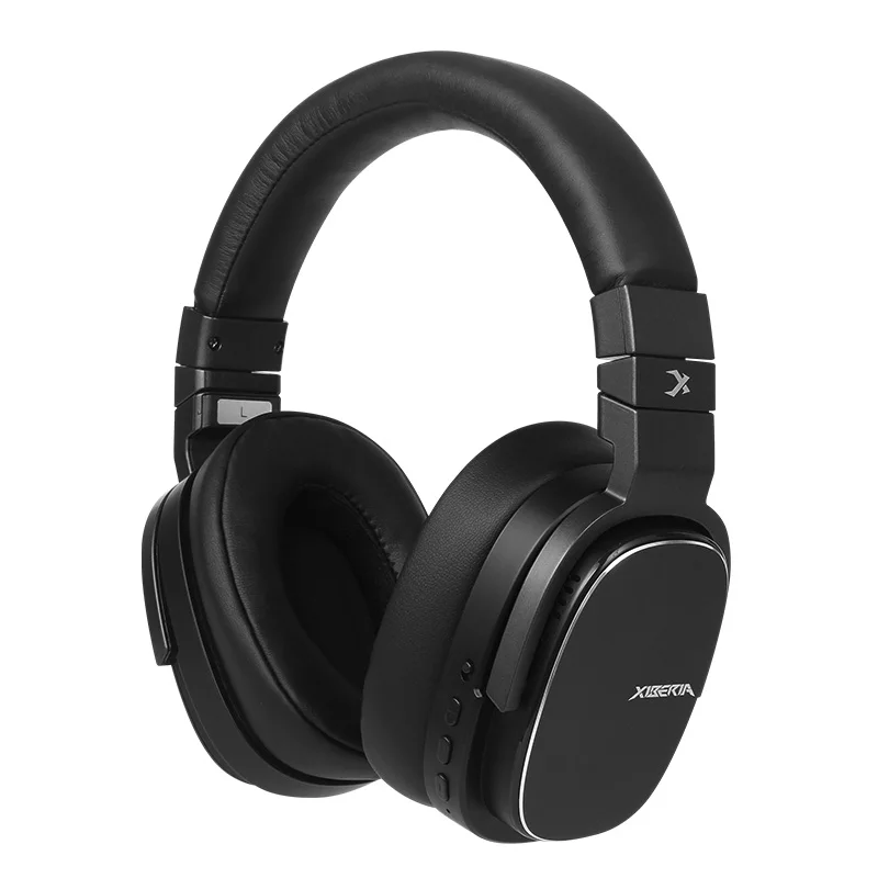 

XIBERIA Bluetooth Headset, Noise Reduction, Ultra Comfort Soft Protein Ear Pads 30H Playtime for Travel Work TV PC Cellphone