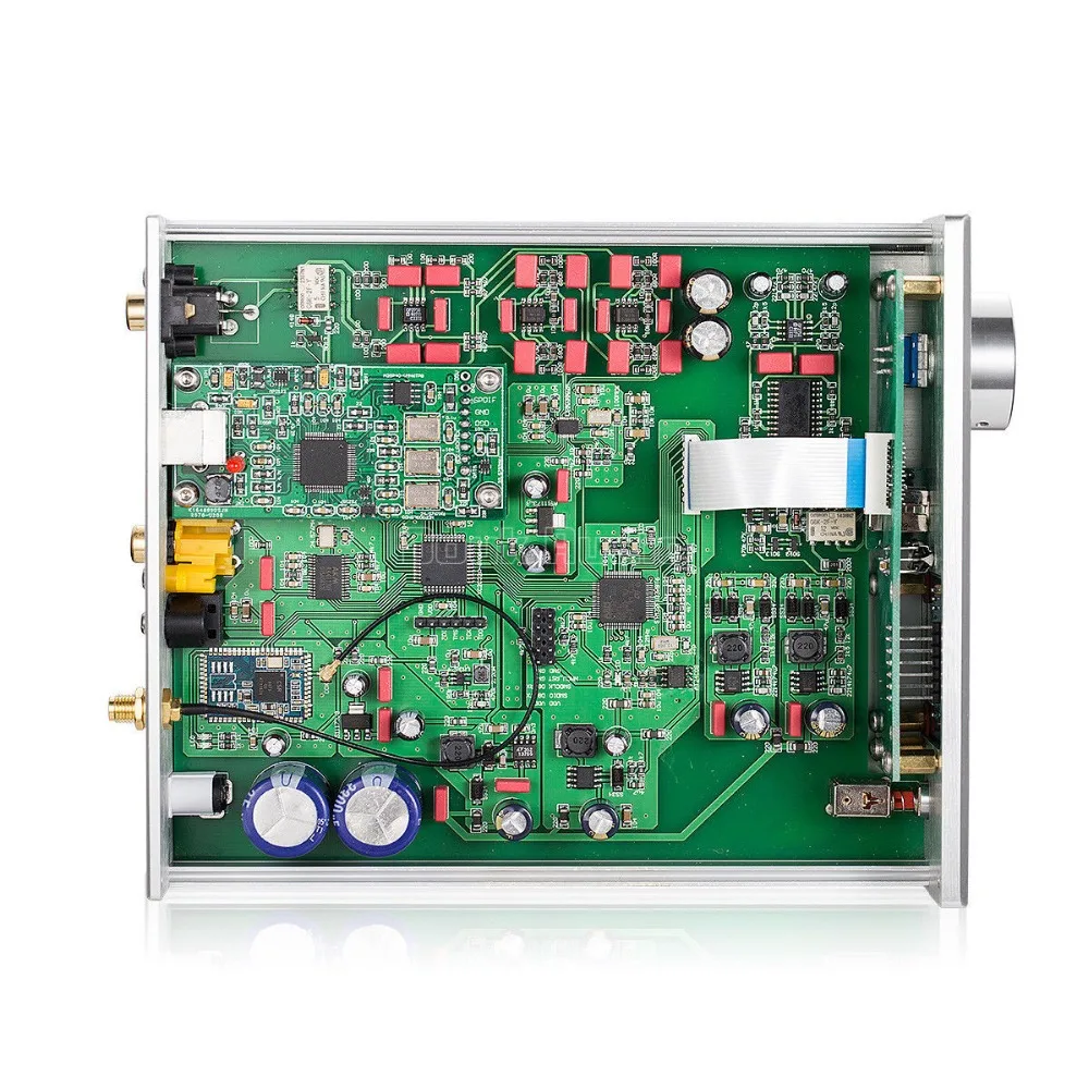  HiFi ES9038Q2M DAC Bluetooth 5.0 USB XMOS Decoder Audio Stereo DSD512 APTX HD Desktop di Mini Ampli