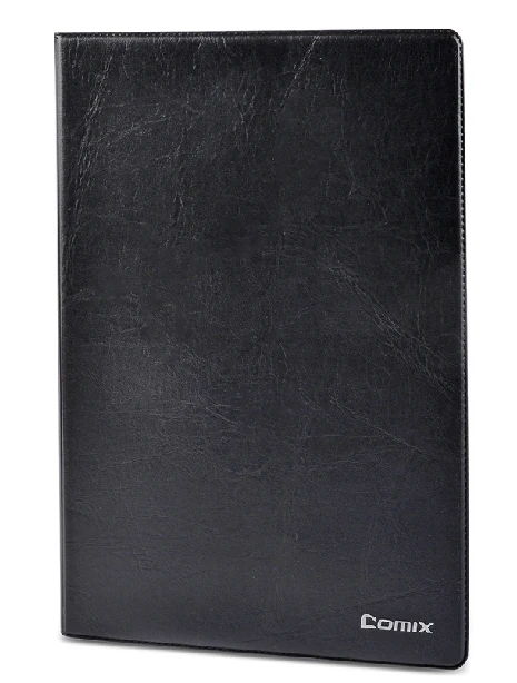 Comix кожаный блокнот 80 листов C4611-14 изготовлен из белой древесной массы усовершенствованный материал, безопасный и нетоксичный - Цвет: Черный