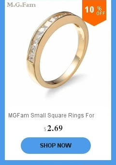 MGFam одиночные розовые кольца Rouund для сладких женщин CZ 18 k G P золотого цвета Горячие ювелирные изделия AAA+ кубический циркон