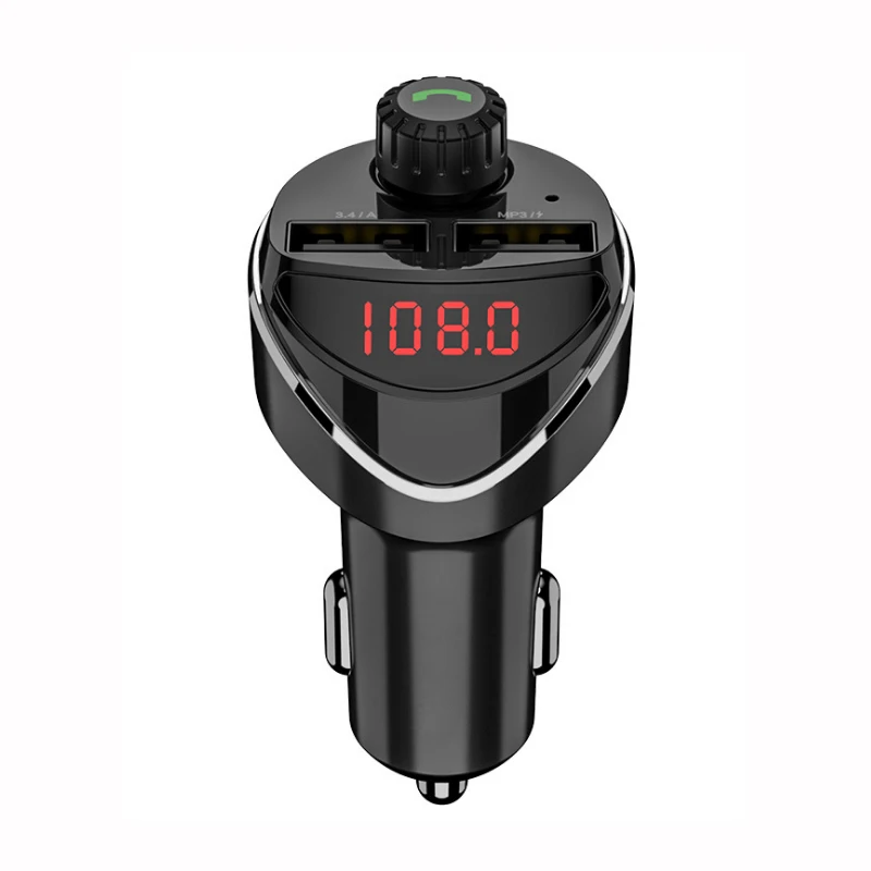 E3370 Bluetooth FM Transmitter-Black