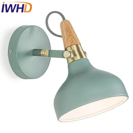 

IWHD Angle Adjustable Arm Sconce Wall Light Up Down Home Lighting Fixtures Modern Wall Lamp LED Bderoom Stair Wandlamp Lights