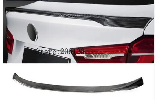 

For BMW X6 X Series X6 F16 2015 2016 2017 2018 High Quality Carbon Fiber Material Rear Spoiler Tail Trunk Wing Boot