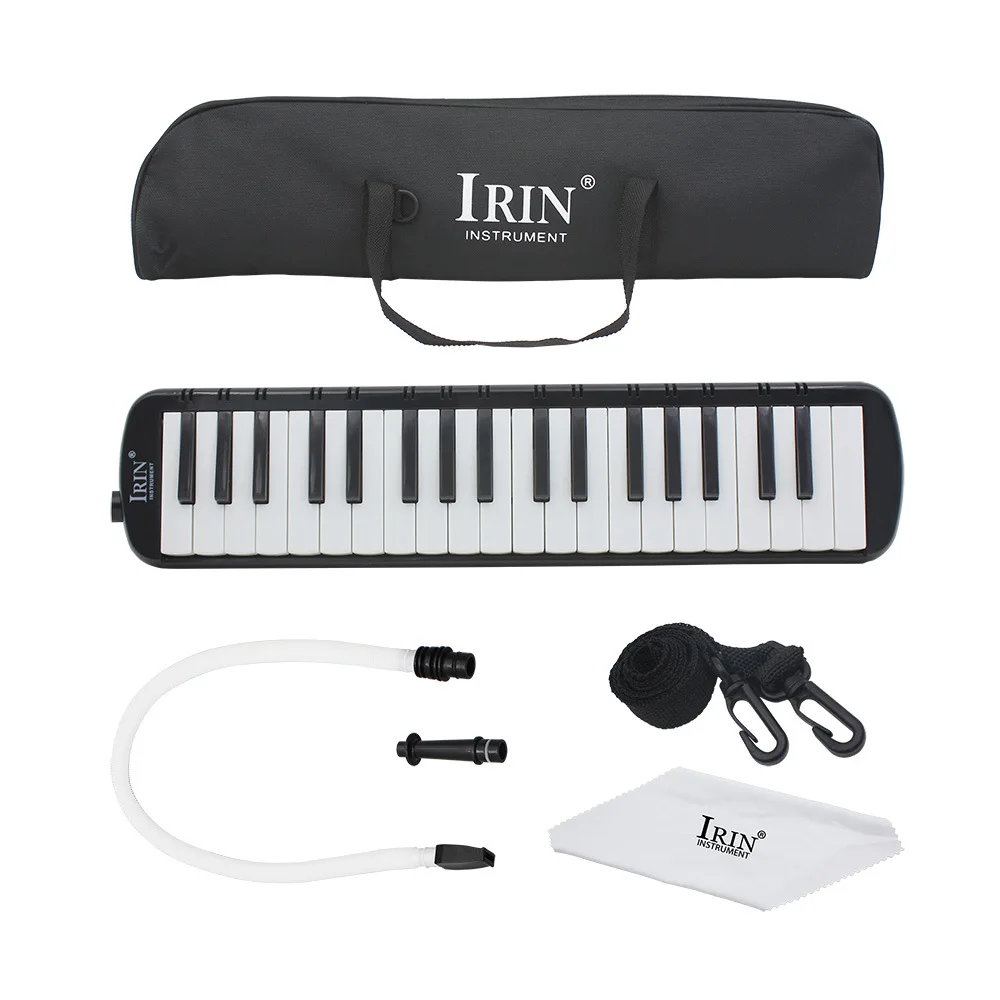 Strong and Durable for Beginner Melodica Lovers black 37‑key Style Good Playing Experience Melodica Small Beginner Melodica 