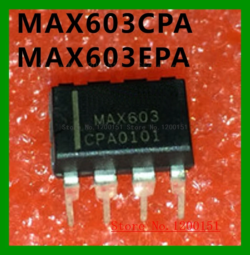 

MAX603CPA MAX603EPA MAX603 MAX604CPA MAX604EPA MAX604 DIP8