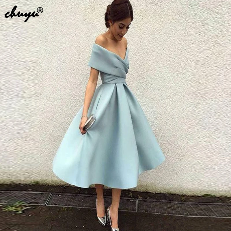 

2019 Vintage Muslim Evening Dresses Off the Shoulder vestido de festa Islamic Dubai Saudi Arabic Evening Gown Prom Dress