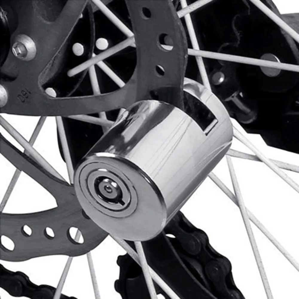 Security Anti Theft Heavy Duty Motorcycle Bicycle Moped Scooter Disk Brake Rotor Lock Bicycle Locks Bike Lock #3O17 (1)
