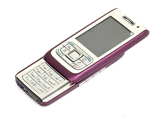 Nokia E65 GSM 2,2 дюймов Symbian OS 2MP камера Поддержка Русская/арабская клавиатура 950 мАч разблокированный отремонтированный мобильный телефон