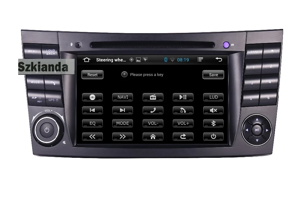 Clearance 4G+32G Android 8.1 car radio multimedia player for Mercedes Benz E-Class E200 E220 E300 W211 E320 Wifi Radio DVD OBD Canbus Map 11