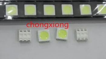 

20PCS/lot 5050 ice blue smd led Plcc-6 smd 5050 led Diode ice blue water clear blue led 5.0*5.0*1.9mm new