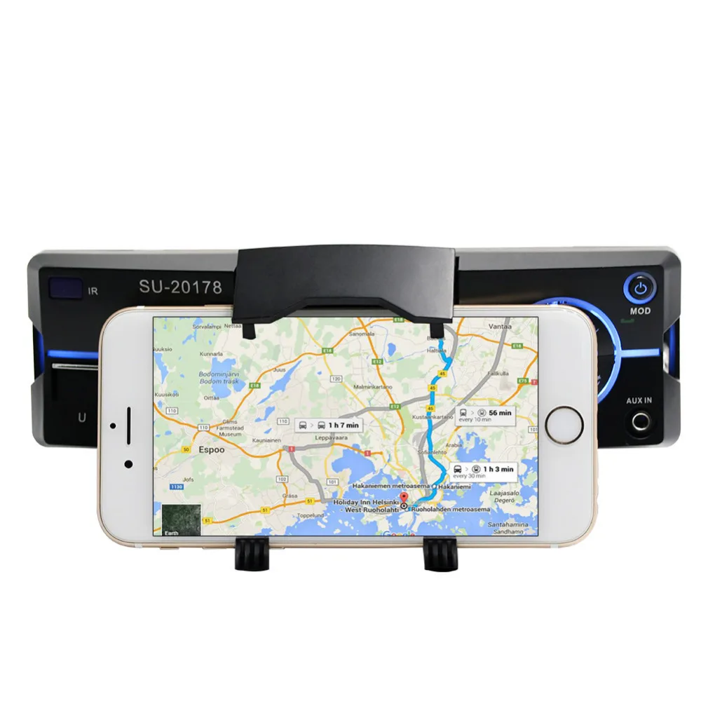 Автомагнитола 1Din MP3 плеер в приборной панели Авторадио AUX FM Bluetooth громкая связь USB