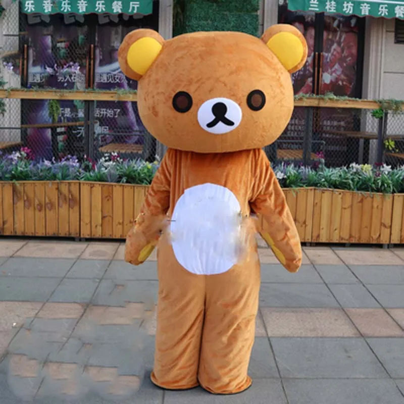 Японские талисманы Rilakkuma костюмы на Хэллоуин Рождество день рождения косплей