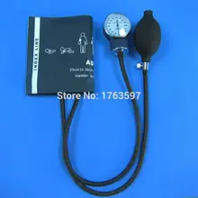 Household hospital arm manule aneroid Sphygmomanometer Kit for Blood pressure meter with bulb value and gauge