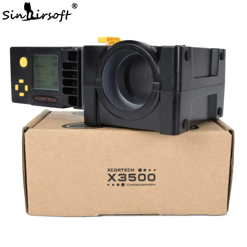 SINAIRSOFT 2019 Newest Model High-Poewer Speed Tester LCD Xcortech X3500 Airsoft Shooting Chronograph For Hunting SA5102