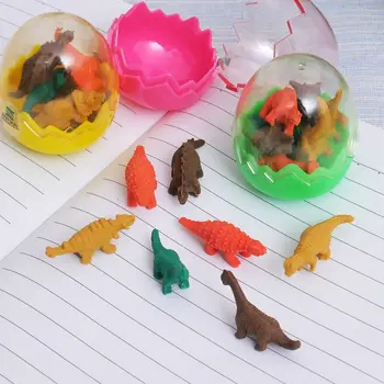 

Dinosaur Eggs Eraser Korea Creative Rubber Novelty Erasers School Supplies Stationary Kids Christmas Gifts Pencil Rubber Eraser