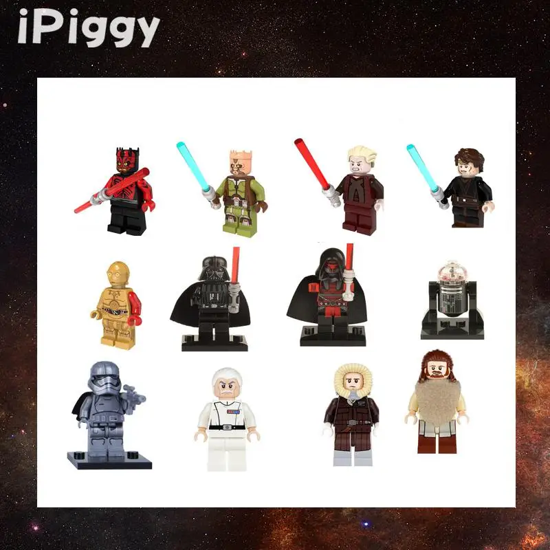 

luke Skywalker Jawa Darth Vader Obi Wan Building Blocks Bricks Toys S Star Wars Ingle Sale