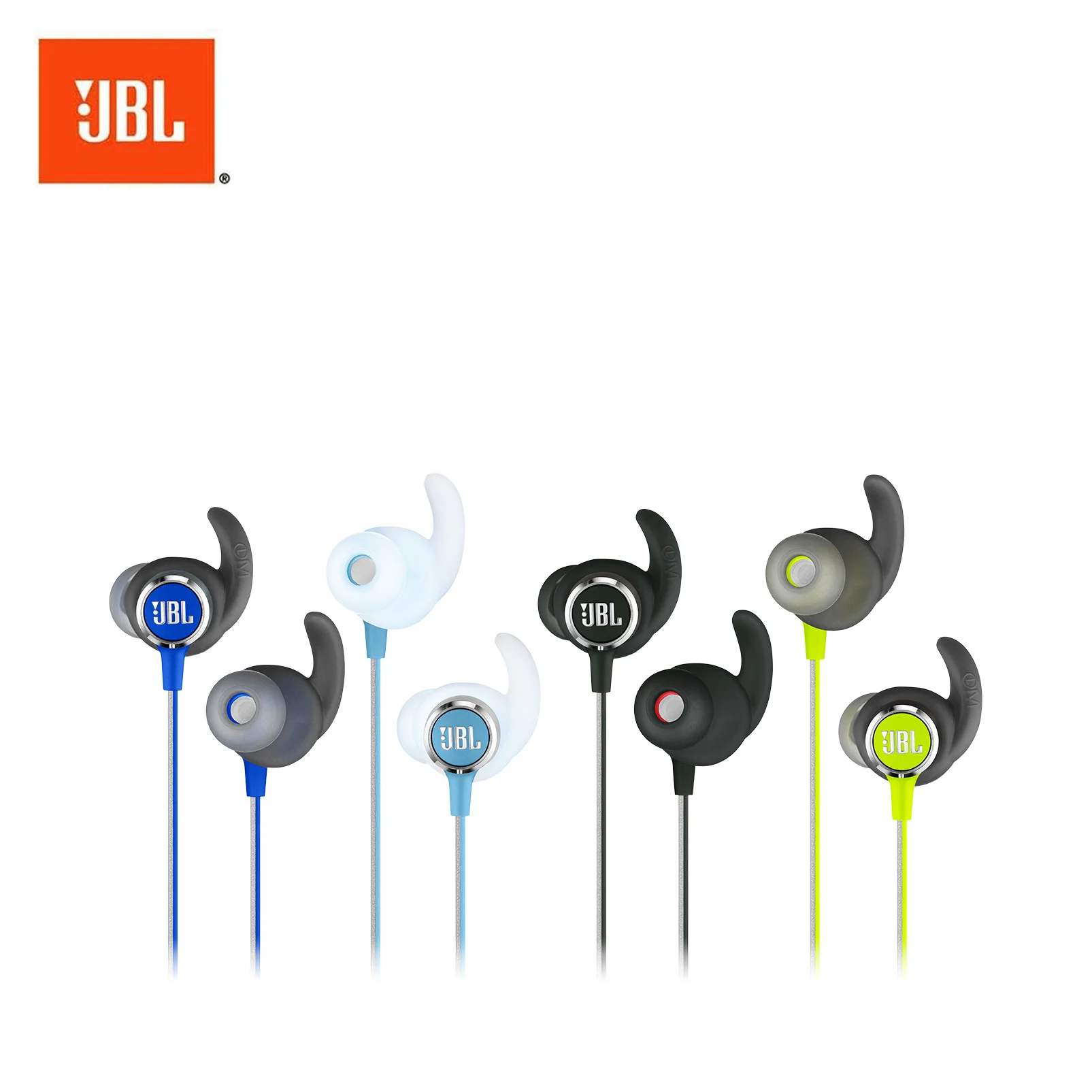 JBL Reflect MiNi 2 спортивные наушники-вкладыши, гарнитура IPX 5, водонепроницаемые наушники для экстремальных видов спорта, наушники для бега с микрофоном