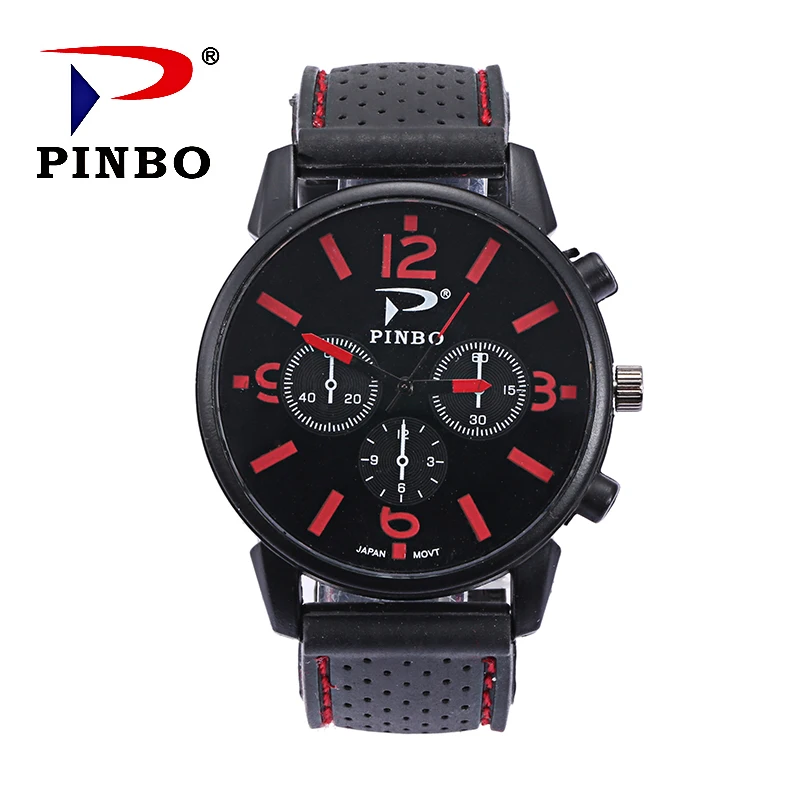 

Dropshipping Top Brand Watches Men 2017 Luxury Wrist Watch Male Rubber Quartz Sport Watch Mens Hours Clock Relogio Masculino