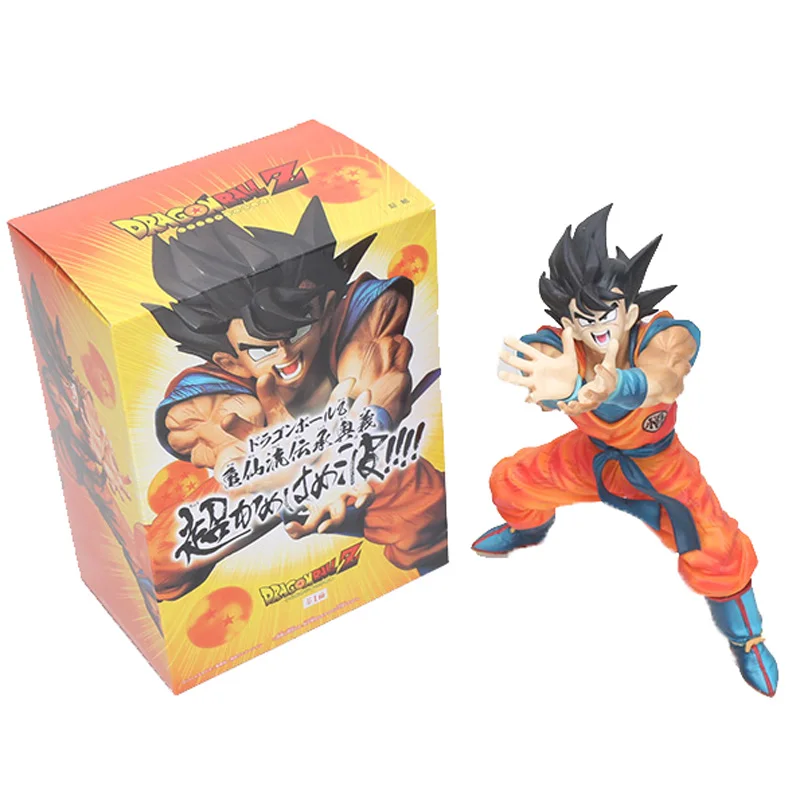 

20cm anime Dragon Ball Z Son Goku Turtle senRu Figures Son Goku shock wave Super Saiyan gokou Dragonball Model Toy Brinquedos