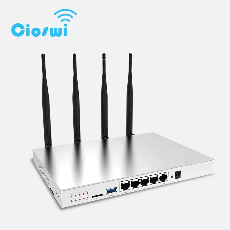 

High 1200Mbps Power Wireless Gigabit Router 4 Lan-port Gigabit Router 2.4G & 5G Frequency Excellent Wifi Router