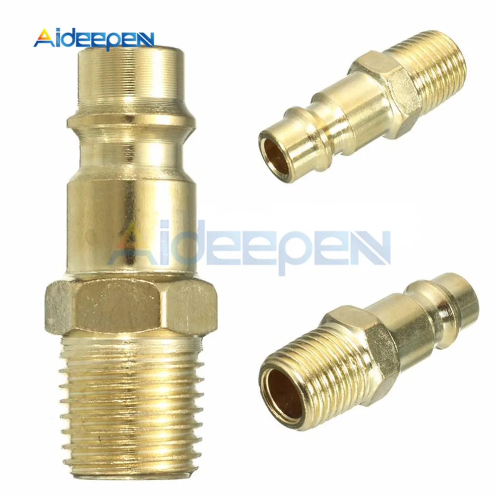 

1pc 1/4" BSP Euro Air Line Hose Compressor Fittings Connector