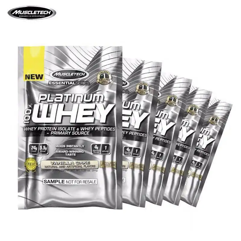 MUSCLETECH whey protein powder Muscle Technology Strengthen Muscles and Improve Immunity - Цвет: 5 bag of 170g