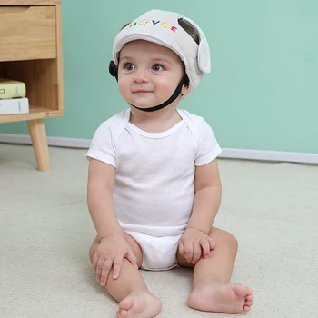 

New Portable Baby Helmet Infant Head Protection Hats Children Toddler Drop Crash Cap Safety Soft Helmets