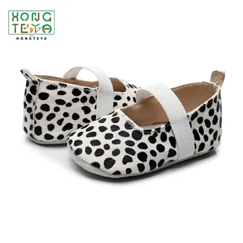 

2020 Baby Shoes leopard Genuine Leather infant soft sole Baby girls Shoes Newborn first walkers toddler ballet princess Shoes