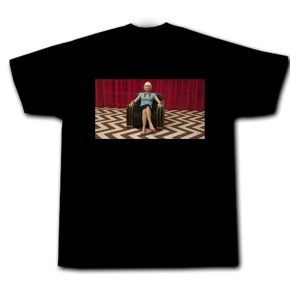 

Twin Peaks Diane Laura Dern Red Room Black Lodge Cooper Mr C David Lynch T Shirt Men Tees Brand Clothing Funny