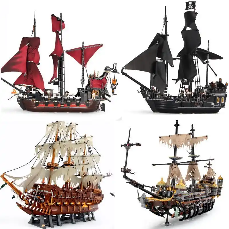 pirates of the caribbean silent mary ghost ship toy
