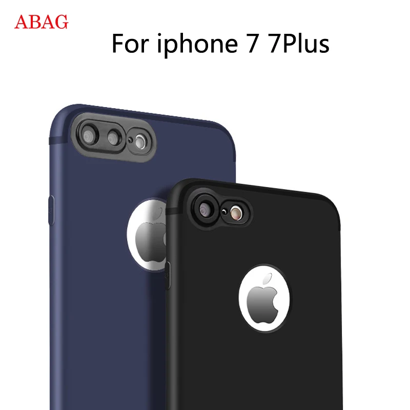 

ABAG Luxury Phone Case For iPhone 7 6 6Plus Ultra Thin Slim Back Cover Case For Apple iPhone 8 TPU Coque Fundas