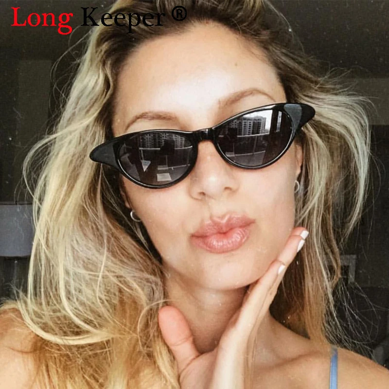 Long Keeper Sexy Cateye Sunglasses Womens 2018 Fashion Vintage Luxury
