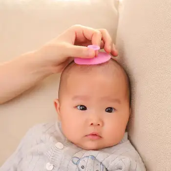 

Baby Silicone Hair Brush Shower Massage Soft Brush Multi-functional Shower Brush