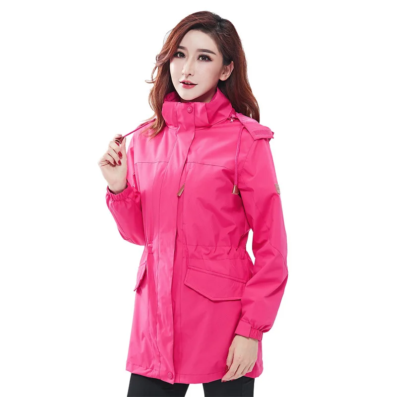 

2 pieces Waterproof Windproof Jacket Suit Hunting Clothes Softshell Men Outdoor Casaco Rain Softshell Chaquetas Mujer Women
