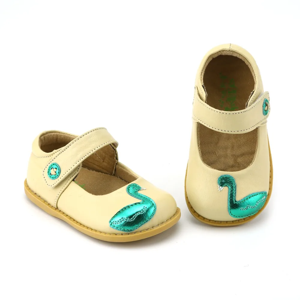 TipsieToes Brand High Quality Genuine Leather Stitching Kids Children Shoes For Boys And Girls 2020 Autumn New Arrival Swan