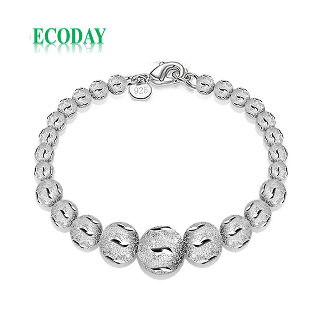 

Hot sale pulseras Jewelry 925 Silver Bracelets For Women Fashion Bracelets & Bangles BG003