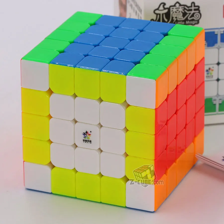 Магический куб-головоломка YuXin Little Magic 5x5x5 5*5*5 Магнитный M профессиональная скорость обучающая креативная игрушка twist wisdom игровой куб