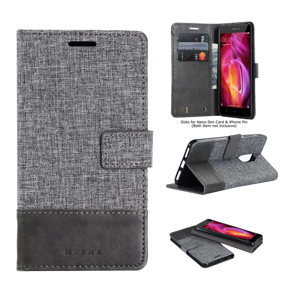 

Leather Flip Wallet Book Case For Xiaomi Mi Redmi 4A 4X 5A 5 Plus Cover For Redmi Note 4 4X 5A Standard Note 5A Prime Note 5 Pro