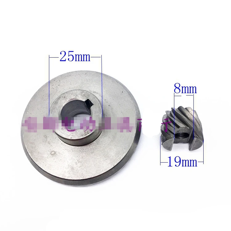 Один набор 2шт спиральная коническая шестерня Набор для ремонта деталей для Ken 125 150 9925 9950 угловая шлифовальная машина