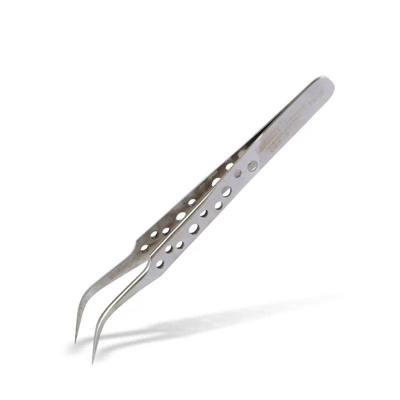 

JAKEMY Precision Curved Tweezers Pincet Pinzas Stainless Steel Tweezers Electrician Hand Tools