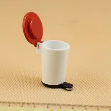 1:12 милые мини кукольный домик миниатюре корзина для мусора