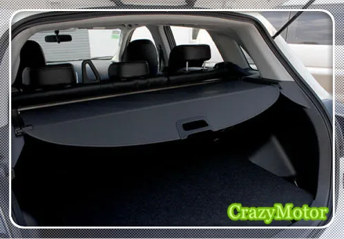 

Black Car Rear Luggage shield Cargo Cover Parcel Shelf For KIA Sorento 2014 2015 Auto accessories car styling